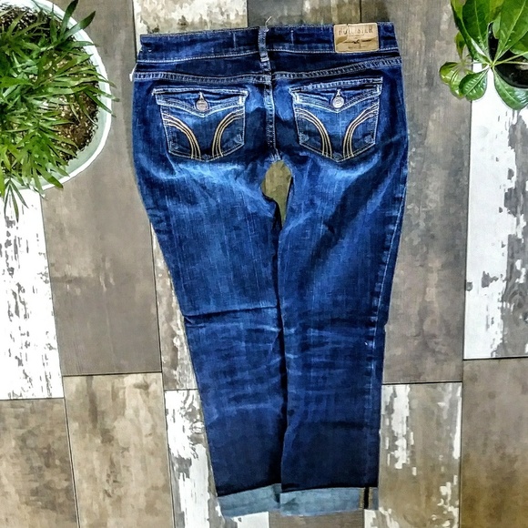Hollister Denim - Hollister Jeans Size 24/0X25 Roll Up Crop